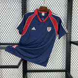 Athletic Bilbao 1999/00 Retro Blue/Red Away Jersey
