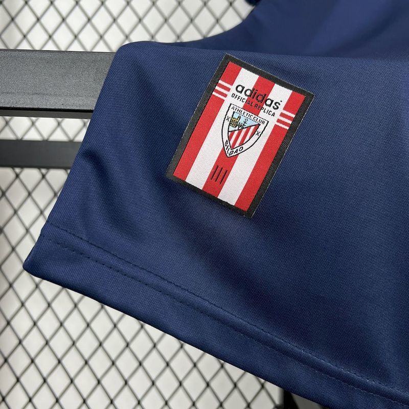 Athletic Bilbao 1999/00 Retro Blue/Red Away Jersey
