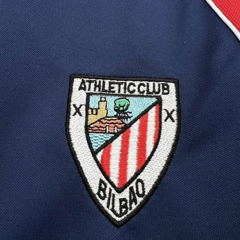Athletic Bilbao 1999/00 Retro Blue/Red Away Jersey