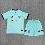 Athletic Bilbao 25/26 Blue Third Away Kids Kit