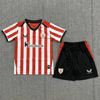 Athletic Bilbao 26/27 Classic Red/White Stripes Home Kids Jersey Set