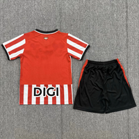 Athletic Bilbao 26/27 Classic Red/White Stripes Home Kids Jersey Set