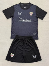 Athletic Club 25/26 Bilbao Black Kids Goalkeeper Kit - Concept Kits