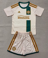 Atlanta United 26/27 Beige/Green/Gold Away Kids Jersey Set