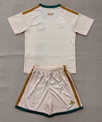 Atlanta United 26/27 Beige/Green/Gold Away Kids Jersey Set