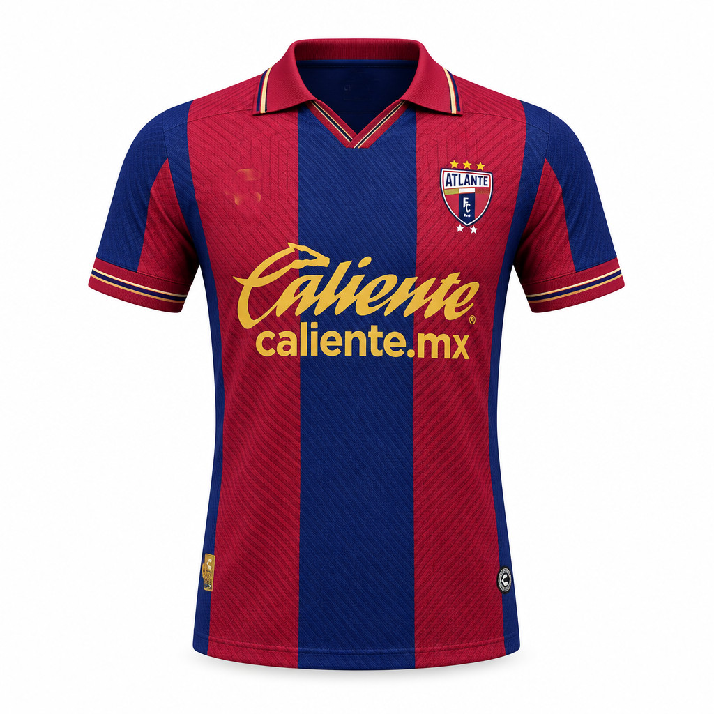 Atlante 26/27 Home Player Version with Sponsers Jersey