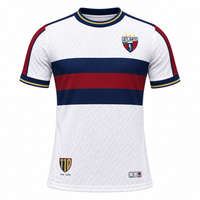Atlante 26/27 White/Blue and Red Horizontal Chest Stripe Away Player Version Jersey