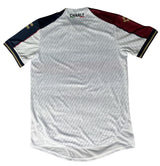 Atlante 26/27 White/Blue/Red Chest Stripe Away Jersey