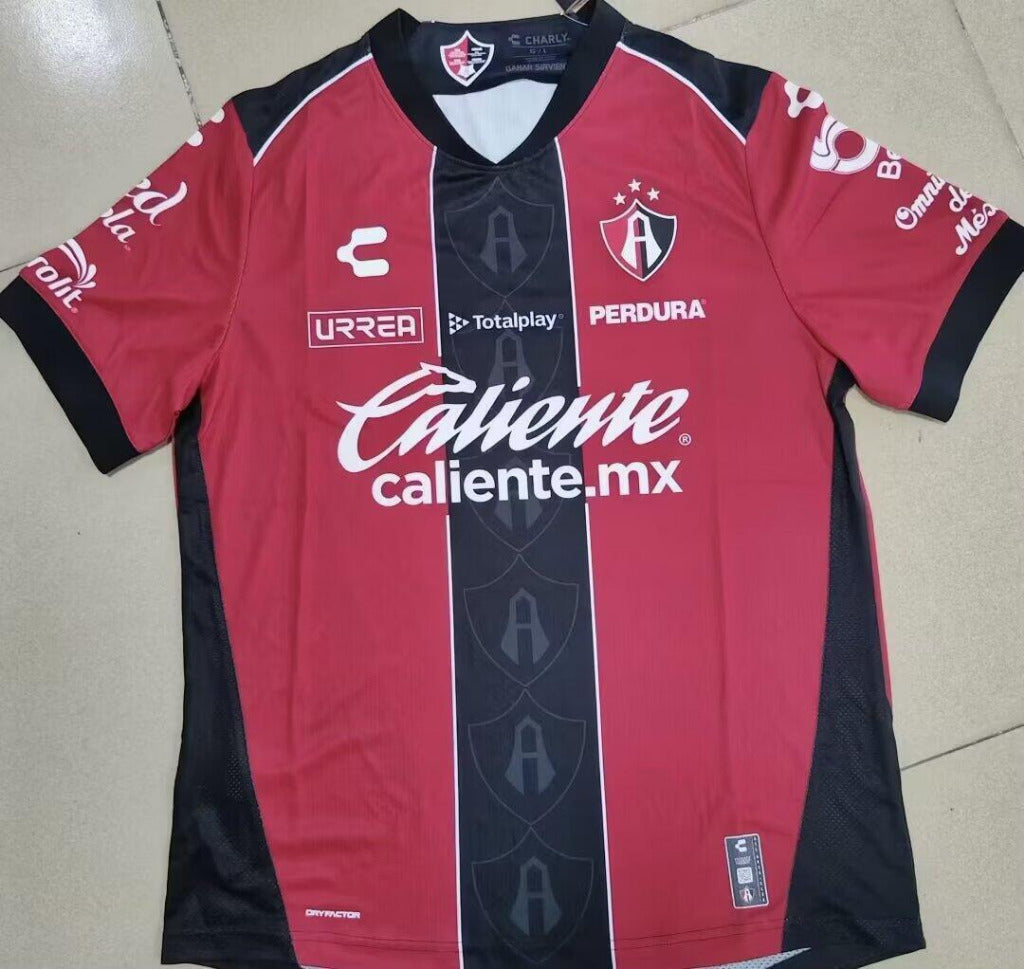 Atlas 25/26 Black/Red Home Jersey