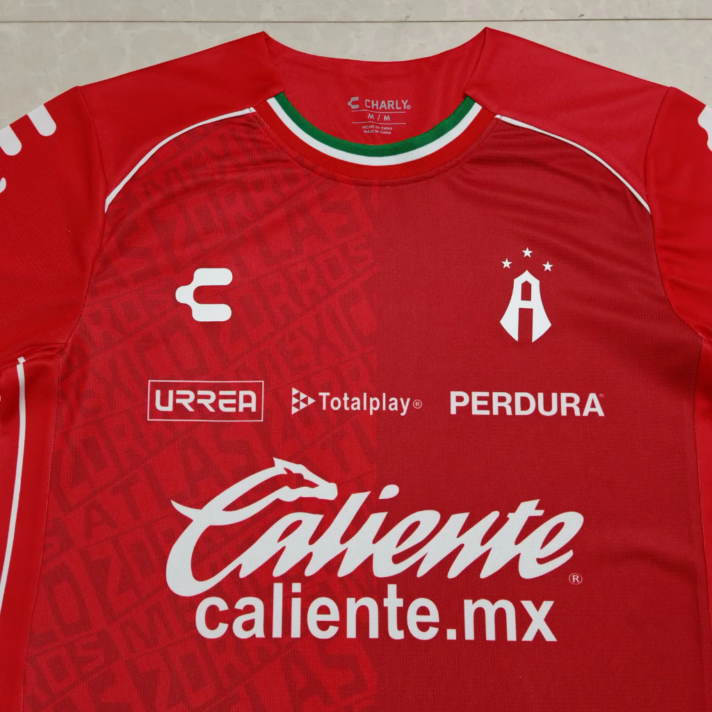 Atlas 25/26 Red/White Third Jersey