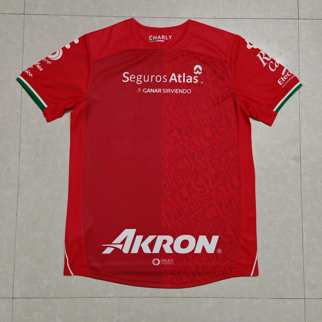 Atlas 25/26 Red/White Third Jersey