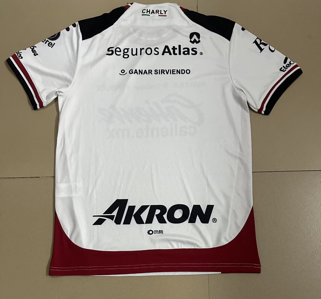 Atlas 25/26 White/Black/Red Away Jersey