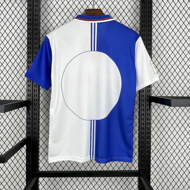 Atletico de Madrid 1996/97 Retro Blue/White Third Jersey