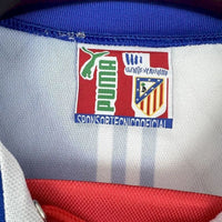 Atletico de Madrid 1996/97 Retro Blue/White Third Jersey