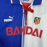 Atletico de Madrid 1996/97 Retro Blue/White Third Jersey