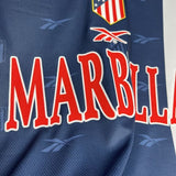 Atletico de Madrid 1998/99 Retro Blue/Orange Away Jersey