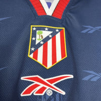 Atletico de Madrid 1998/99 Retro Blue/Orange Away Jersey