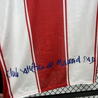 Atletico de Madrid 1999/00 Retro White/Red Jersey
