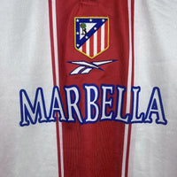 Atletico de Madrid 1999/00 Retro White/Red Jersey