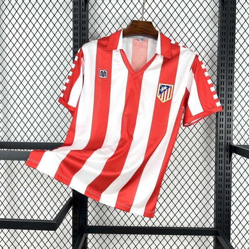 Atletico Madrid 1982/83 Vintage Retro Home Jersey