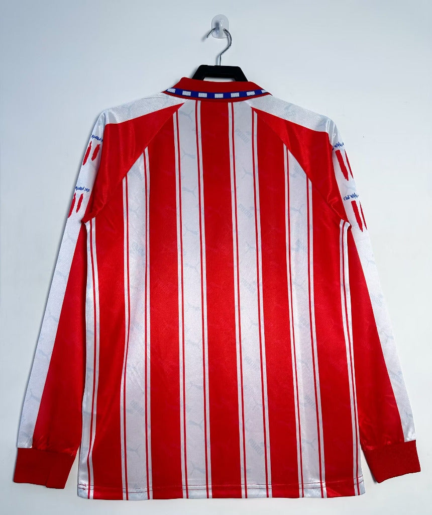 Atletico Madrid 1994/95 Vintage Retro Home Long Sleeves Jersey - Concept Kits