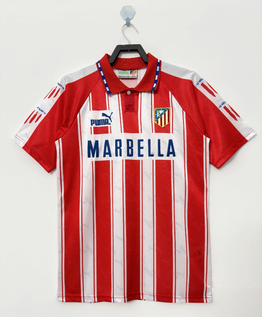 Atletico Madrid 1994/95 Vintage Retro Home Stadium Jersey - Concept Kits
