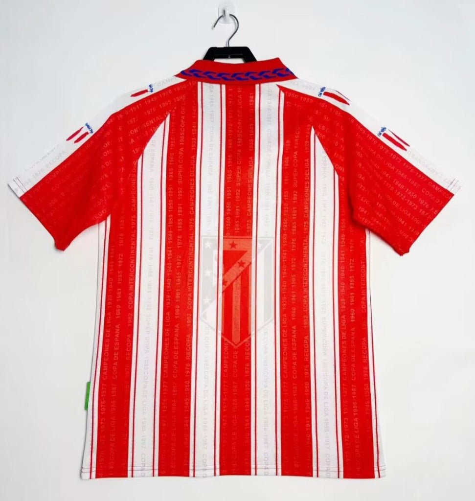 Atletico Madrid 1995/96 Vintage Retro Home Jersey - Concept Kits