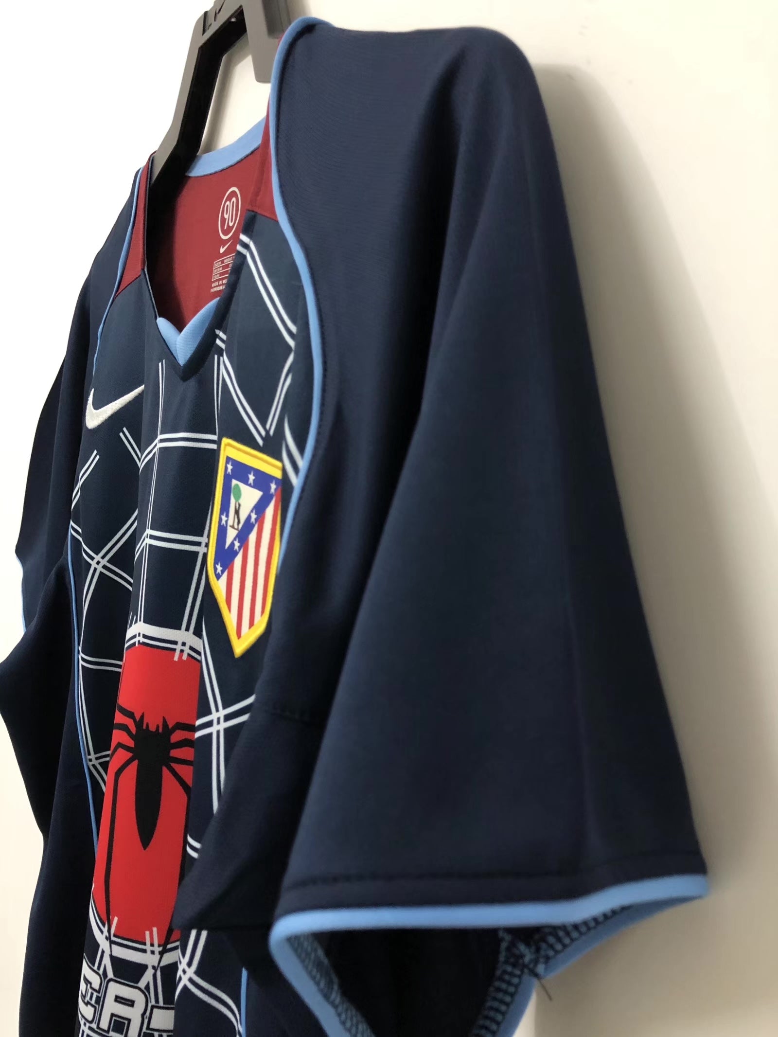 Atletico Madrid 2004/05 Vintage Retro Away Jersey (Spider-Man) - Concept Kits