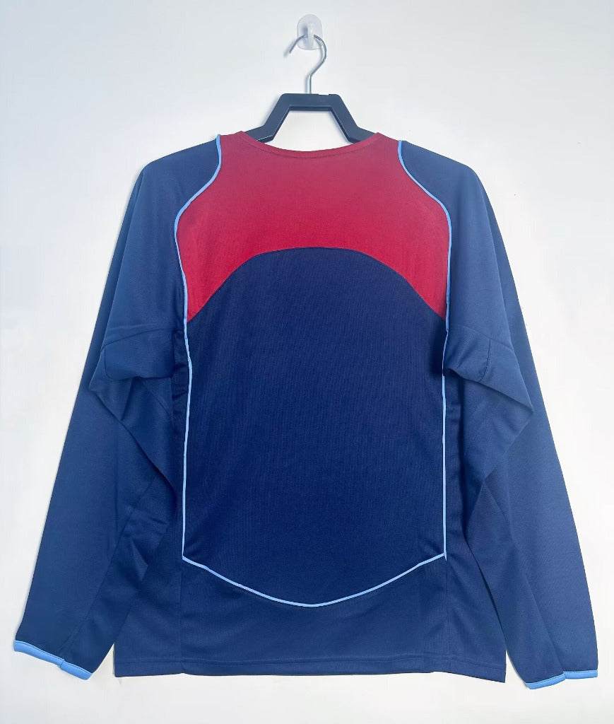 Atletico Madrid 2004/05 Vintage Retro Away Long Sleeves Jersey - Concept Kits