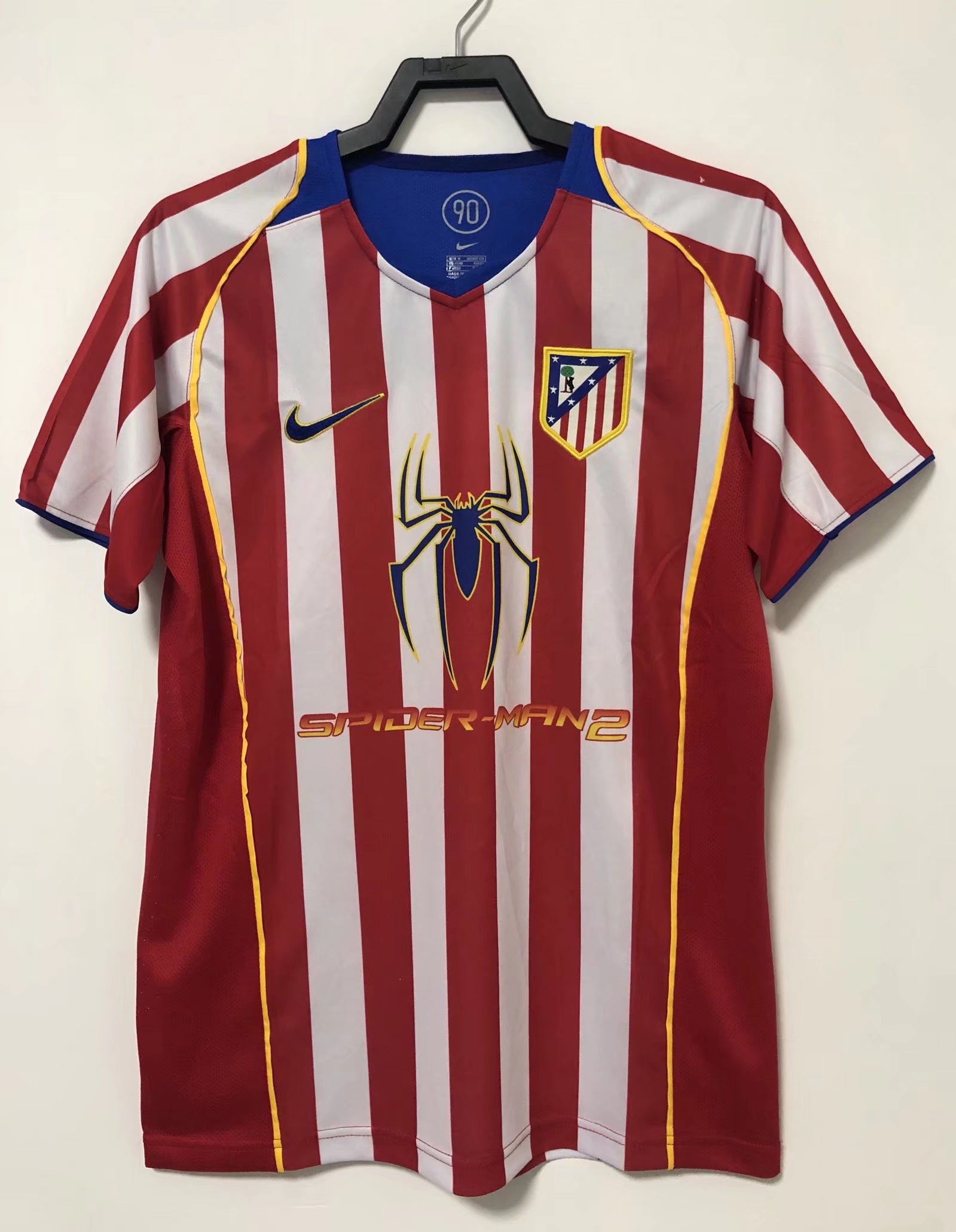 Atletico Madrid 2004/05 Vintage Retro Home Jersey - Concept Kits