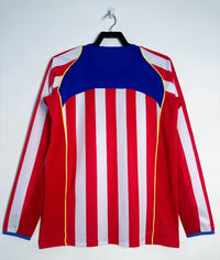 Atletico Madrid 2004/05 Vintage Retro Home Long Sleeves Jersey - Concept Kits