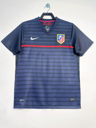 Atletico Madrid 2011/12 Retro Navy Blue Away Jersey