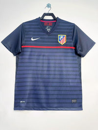 Atletico Madrid 2011/12 Retro Navy Blue Away Jersey