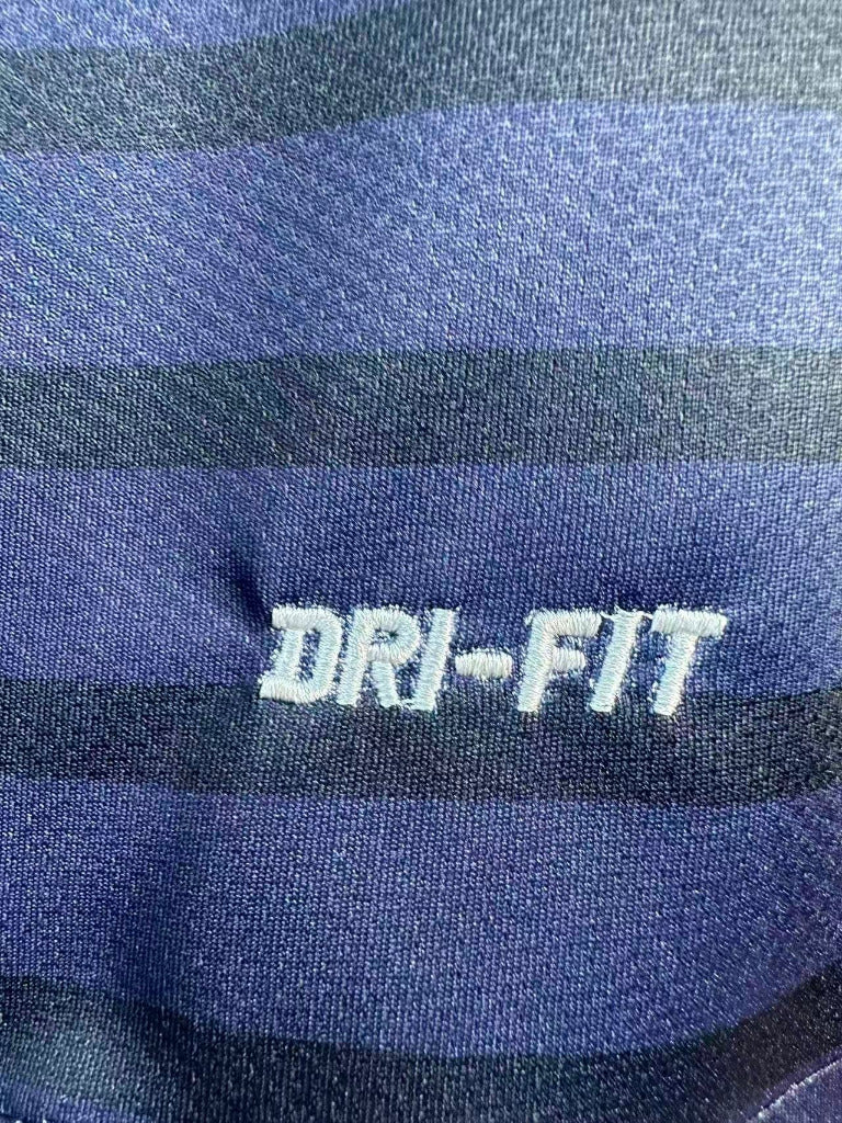 Atletico Madrid 2011/12 Retro Navy Blue Away Jersey