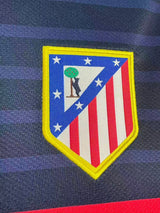 Atletico Madrid 2011/12 Retro Navy Blue Away Jersey
