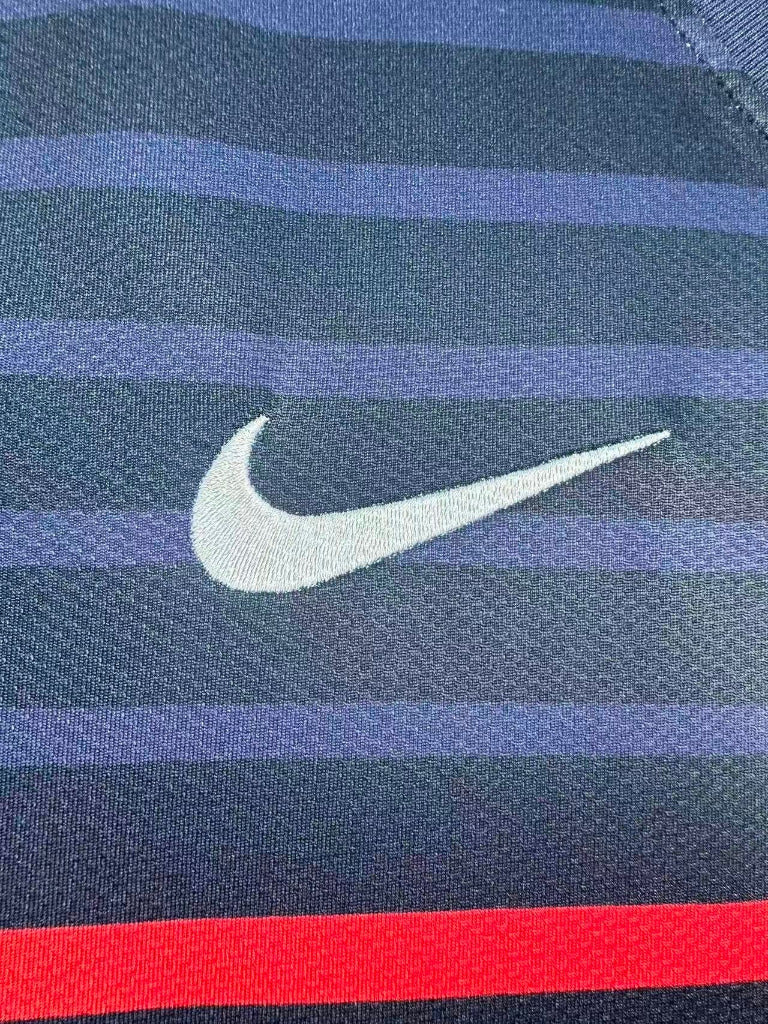 Atletico Madrid 2011/12 Retro Navy Blue Away Jersey