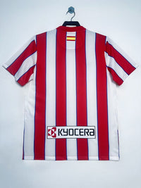 Atletico Madrid 2011/12 Retro Red/White Home League Version Jersey