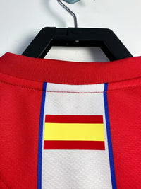 Atletico Madrid 2011/12 Retro Red/White Home League Version Jersey