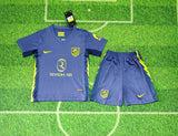 Atletico Madrid 25/26 Blue Away Kids Jersey Set