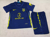 Atletico Madrid 25/26 Blue Away Kids Jersey Set