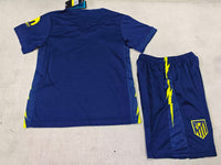 Atletico Madrid 25/26 Blue Away Kids Jersey Set