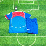 Atletico Madrid 25/26 Blue Third Kids Jersey Set