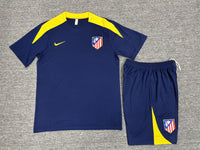 Atletico Madrid 25/26 Blue/Yellow Kids Jersey Set