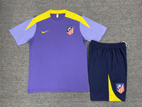 Atletico Madrid 25/26 Purple/Yellow Kids Jersey Set