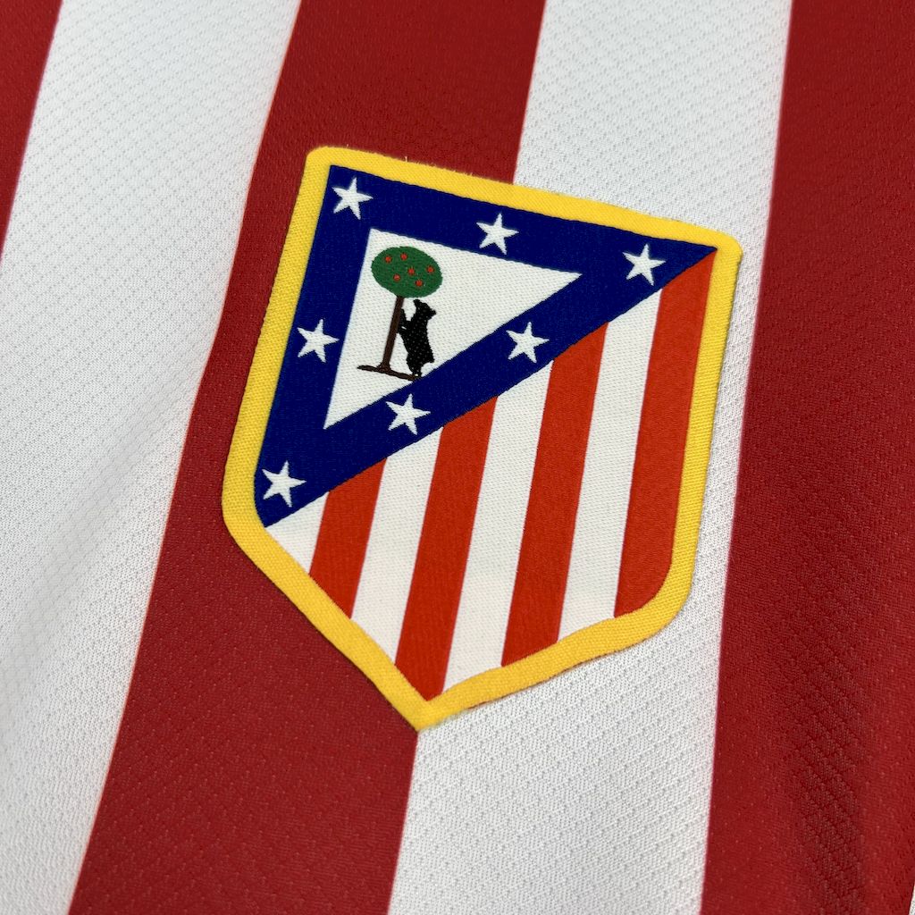 Atletico Madrid 25/26 Red White Stripe Home Jersey - Concept Kits