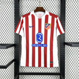 Atletico Madrid 25/26 Red White Stripe Home Jersey - Concept Kits