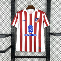 Atletico Madrid 25/26 Red White Stripe Home Jersey - Concept Kits