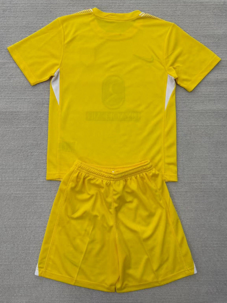 Atletico Madrid 25/26 Yellow Goalkeeper Kids Kit - Concept Kits