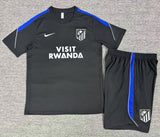 Atletico Madrid 26/27 Black/Blue Kids Training Jersey Set