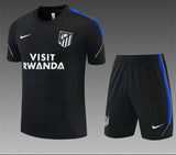Atletico Madrid 26/27 Black/Blue Kids Training Jersey Set